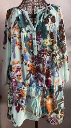 LIV M knap bloesje met vogeltjes/bloemen print, Kleding | Dames, Blouses en Tunieken, Maat 38/40 (M), Overige kleuren, LIV collection