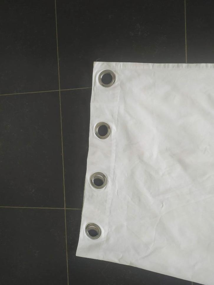 2 ensembles de rideaux Ikea blancs 145 cm par 165 cm, Maison & Meubles, Ameublement | Rideaux & Stores à lamelles, Utilisé, 100 à 150 cm