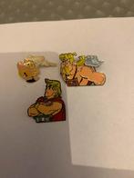 Lot van 3 retro Pins van Asterix en Obelix, Ophalen of Verzenden, Zo goed als nieuw