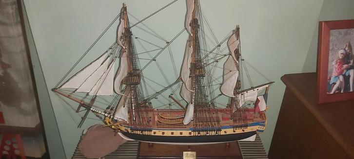 Maquette "Hermione", Hobby & Loisirs créatifs, Modélisme | Bateaux & Navires, Utilisé, Enlèvement