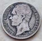 1 Franc 1849 (Blootshoofds) Leopold I / Zeer zeldzaam !!, Postzegels en Munten, Munten | België, Zilver, Ophalen of Verzenden