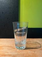 Oud geverfd bierglas De Winne Kruishoutem 33cl, Verzamelen, Ophalen of Verzenden, Zo goed als nieuw, Glas of Glazen, Overige merken