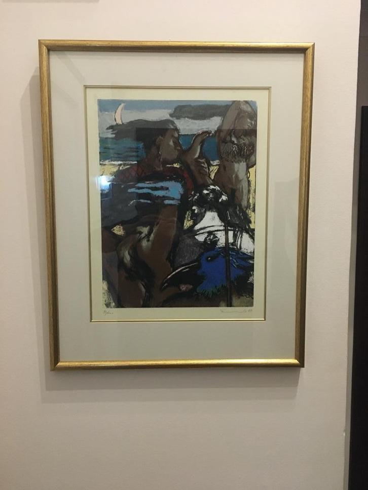 SAM DILLEMANS, Antiek en Kunst, Kunst | Litho's en Zeefdrukken, Ophalen