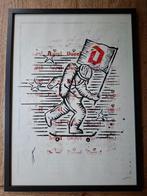 Duvel zeefdruk, Ophalen