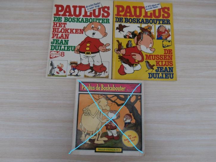 paulus de boskabouter-lees/stripboeken, Boeken, Stripverhalen, Gelezen, Ophalen of Verzenden