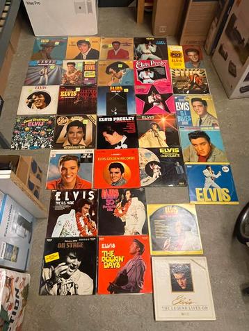 30 tal lp’s van Elvis Presley beschikbaar voor biedingen