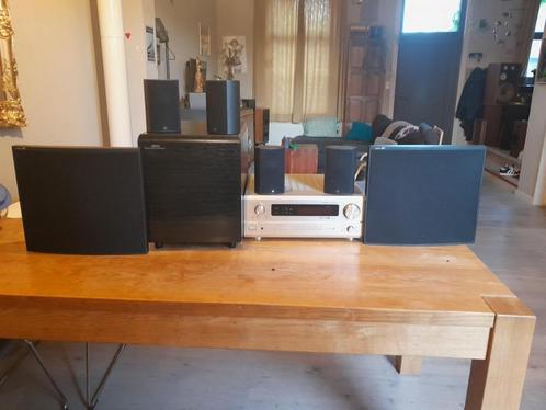 Système Surround Denon Jamo, TV, Hi-fi & Vidéo, Enceintes, Comme neuf, Ensemble surround complet, 60 à 120 watts, Jamo, Enlèvement