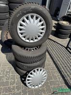 Saab 900 Opel Winterset Steek 5 x 110 ET35 195-65-15, Auto-onderdelen, Banden en Velgen, Gebruikt, 15 inch, Banden en Velgen, Personenwagen