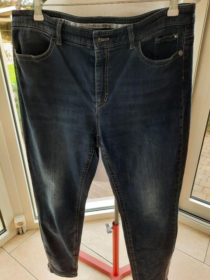 Mooie broek MARCCAIN - 6, Kleding | Dames, Broeken en Pantalons, Gedragen, Maat 42/44 (L), Blauw, Lang, Ophalen of Verzenden