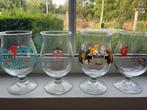 4 speciale Duvel glazen te koop, Verzamelen, Ophalen, Zo goed als nieuw