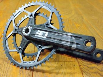 Rotor 3D24 Crankset 175mm NoQ 24mm 50-34 beschikbaar voor biedingen