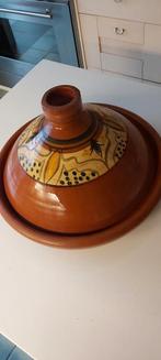 Grote tajine in terracotta 38cm, Huis en Inrichting, Keuken | Potten en Pannen, Ophalen, Nieuw, Overige materialen, Overige typen