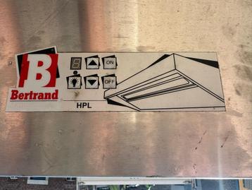 Dampkap inox – Bertrand HPL beschikbaar voor biedingen