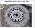 1 velgen met band ford focus 195:60;r15 Steek: 4x108, Ophalen of Verzenden, Gebruikt