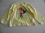 NIEUW MICKEY DISNEY T-SHIRT MET LANGE MOUWEN, Kinderen en Baby's, Kinderkleding | Maat 104, Disney, Nieuw, Ophalen of Verzenden