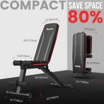 Banc de musculation pliable Pasyou LIVRAISON GRATUITE, Envoi, Neuf, Banc d'exercice