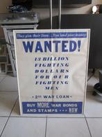 Oorlogs Poster USA, Verzamelen, Militaria | Tweede Wereldoorlog, Ophalen of Verzenden, Landmacht