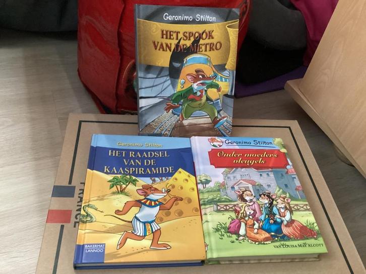 Boeken - geronimo stilton, Boeken, Stripverhalen, Zo goed als nieuw, Meerdere stripboeken, Ophalen of Verzenden