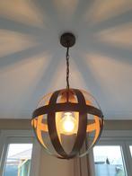rustieke hanglamp, Huis en Inrichting, Lampen | Hanglampen, Industrieel, Metaal, Zo goed als nieuw, Ophalen