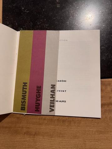 Bismuth Huyghe Veilhan Kunstboekje beschikbaar voor biedingen