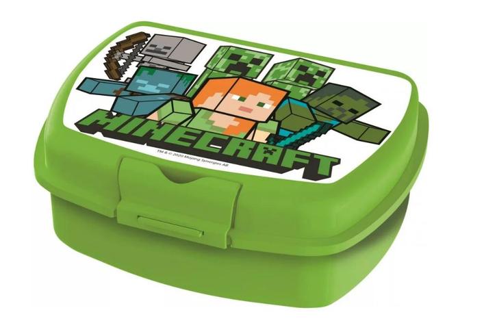 Minecraft Broodtrommel / Lunchbox / Sandwichtbox / Brooddoos, Kinderen en Baby's, Overige Kinderen en Baby's, Nieuw, Ophalen of Verzenden