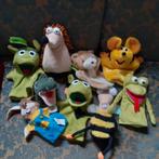 Zachte handpoppen poppenkastpoppen, Kinderen en Baby's, Speelgoed | Poppen, Ophalen of Verzenden, Zo goed als nieuw