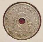 25 centiem 1926 over 1923 FR Albert I, Ophalen of Verzenden