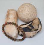 Bracelet fait à la main avec des pierres naturelles, neuf, Vert, Enlèvement ou Envoi, Neuf