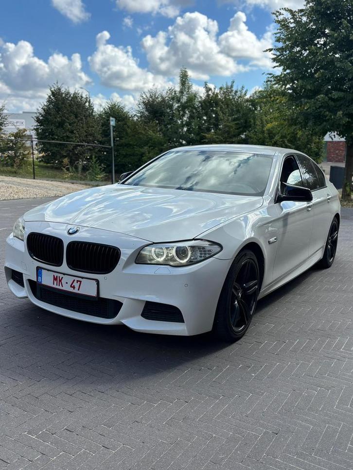 Bmw m550d xdrive 2012 euro 6b 184.xxxkm carplay navi, Auto's, BMW, Particulier, 5 Reeks, ABS, Adaptieve lichten, Airbags, Airconditioning
