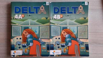 Delta 4 leerboeken 5u, 4A en 4B wiskunde beschikbaar voor biedingen