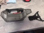Chassis traxxas rustler 4x4 vxl met bulkhead & accuhouder, Hobby en Vrije tijd, Elektro, Ophalen of Verzenden, Zo goed als nieuw