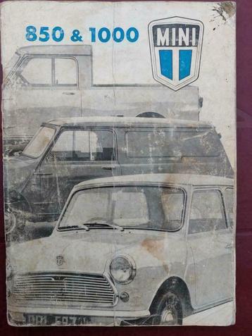 Brochure Mini 1971 Manuel du conducteur et aussi, Autos : Divers, Modes d'emploi & Notices d'utilisation, Enlèvement ou Envoi