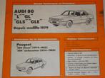 revue technique audi 80 de 1979-1986, Audi, Utilisé, Enlèvement ou Envoi, RTA