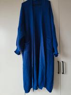 Donkerblauwe lange vest, Maat 38/40 (M), Blauw, Ophalen of Verzenden, Zo goed als nieuw