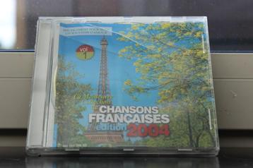 CD CHANSONS FRANCAISES 2004 beschikbaar voor biedingen