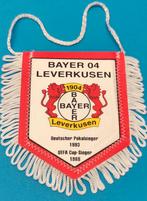 Bayer 04 Leverkusen 1993 magnifique bannière de football vin, Comme neuf, Enlèvement ou Envoi