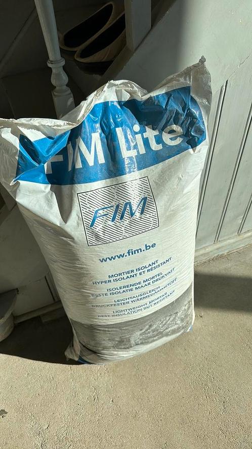 FIM LITE ISOLATIEMORTEL (KOOPJE!), Doe-het-zelf en Bouw, Isolatie en Afdichting, Ophalen
