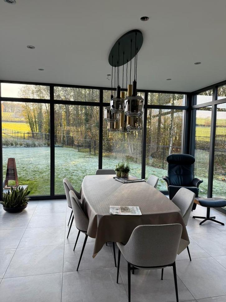 Te koop: nieuwe designluster, Huis en Inrichting, Lampen | Kroonluchters, Zo goed als nieuw, Ophalen