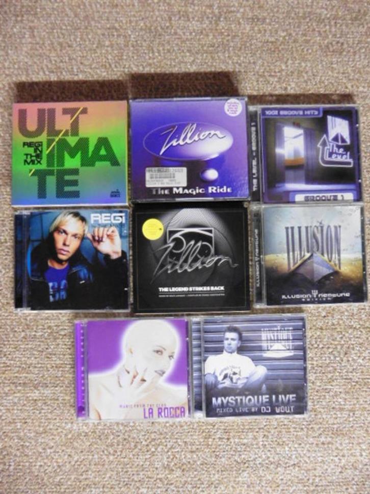 Zillion / La Rocca / Tomorrowland / Illusion / Regi, Cd's en Dvd's, Cd's | Dance en House, Zo goed als nieuw, Techno of Trance