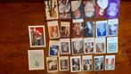 Lot 26 gebedsprentjes doodsbeeldjes paus pausen, Ophalen, Rouwkaart