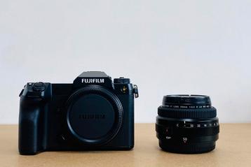 Fujifilm GFX 50s II (Nieuw!) + GF 50mm 3.5 R LM WR beschikbaar voor biedingen