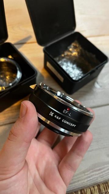 L mount adapter Canon EF/FD beschikbaar voor biedingen
