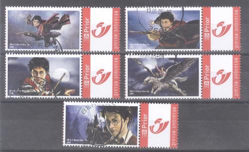 ensemble de timbres-poste estampillés Harry Potter, Timbres & Monnaies, Timbres | Europe | Belgique, Affranchi, Europe, Enlèvement ou Envoi