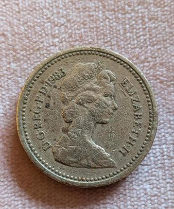 Rare Menai Bridge £1 One Pound Coin 2005 - Circulated beschikbaar voor biedingen