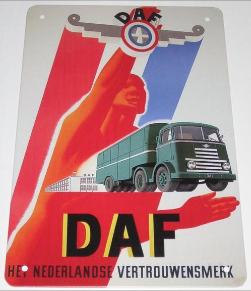 DAF TRUCK : Bord DAF - Het Nederlandse Vertrouwensmerk, Verzamelen, Automerken, Motoren en Formule 1, Nieuw, Auto's, Verzenden