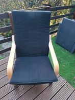 Zwarte moderne zetel, Huis en Inrichting, Ophalen