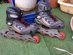 ROLLERS ROUGE ET GRISE 33 36, Rollers 4 roues en ligne, Enlèvement ou Envoi, Utilisé, Enfants