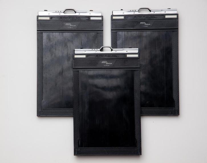 Vlakfilmcassettes 13x18 Fidelity Deluxe 3 stuks, Audio, Tv en Foto, Fotocamera's Analoog, Zo goed als nieuw, Overige Merken, Ophalen of Verzenden