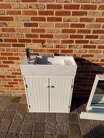 Wc meubel met lavabo, kraan en spiegel, Ophalen, Kraan