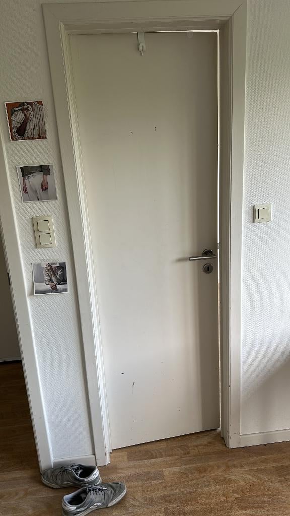 Porte en bois intérieur 200x63, Bricolage & Construction, Chambranle de porte, Enlèvement, Utilisé, Bois